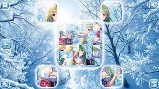 Скриншот 7 к игре Lovely Anime Puzzle: Winter