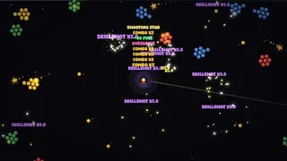 Bubble Shooter but In Space and Incremental