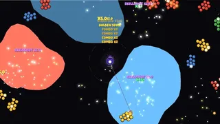 Bubble Shooter but In Space and Incremental