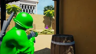 Plastic Men: War never changes