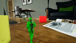 Plastic Men: War never changes