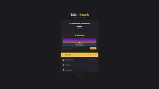 Tab + Notch