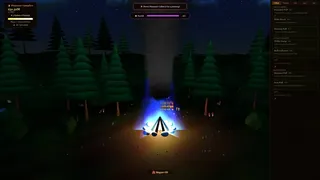 The Throwing Pinecones Into A Campfire Game