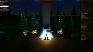 Скриншот 5 к игре The Throwing Pinecones Into A Campfire Game
