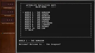 Afterlife Facilities Department