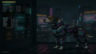 Cyberpunk Neon Survivor