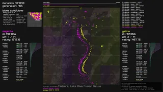 Autonomous Warfare Evolution