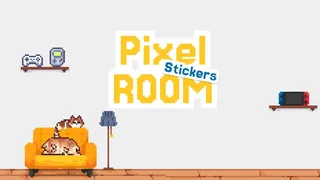 Pixel Room Stickers