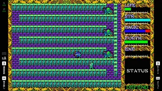 Скриншот 6 к игре EGGCONSOLE HYDLIDE II PC-8801