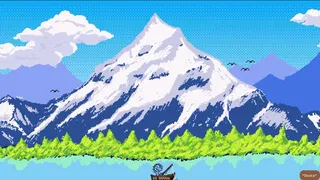 Idle Fishing at Crater Lake