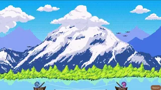 Idle Fishing at Crater Lake