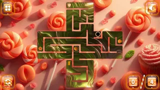 Sweetie Candy Maze: Coral Peach