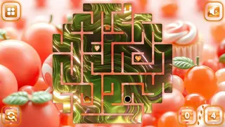 Sweetie Candy Maze: Coral Peach