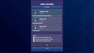 Silly Typing Game