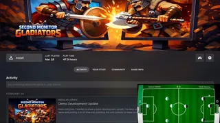 Second Monitor Football