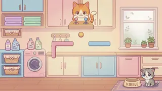 Feed the Cat: Gravity Puzzle