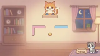 Feed the Cat: Gravity Puzzle