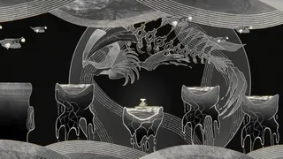 Qiú 泅