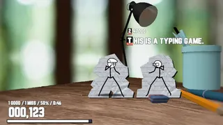 Keyboard Warrior Stickman - Typing Beat Em Up