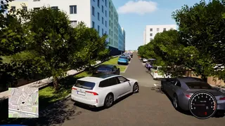 WorldDrive: Real Open-World Driving Simulator