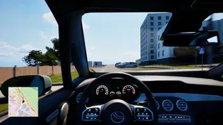 WorldDrive: Real Open-World Driving Simulator