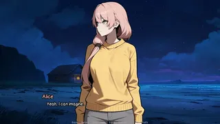 Lighthouse Duty With Tsundere