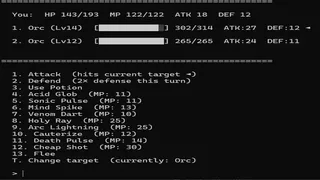 Скриншот 5 к игре Greywind's Legacy - A Text Based, Skill Progression, RPG
