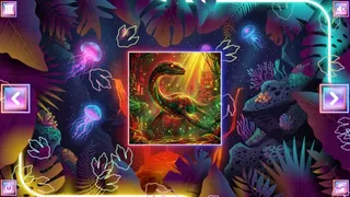 Neon Fantasy: Dinosaurs