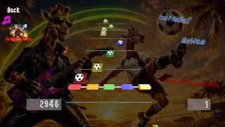 Giraffe Champion: The Rock Music Game Football Edition