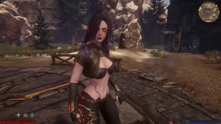 Elven Huntress: Sunveil