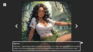 A Lucky Hunt With : Myrina