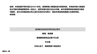 ams的MBTI测试