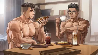 ガチムチでドスケベな家庭教師のお兄さんと過ごす春