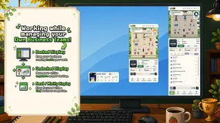 MyBiz: Pomodoro Desk Tycoon