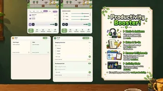 Скриншот 8 к игре MyBiz: Pomodoro Desk Tycoon
