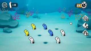 にょきにょき スポッとチンアナゴ