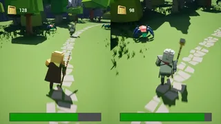 Knights v Zombies