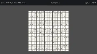 Sudoku: Unlimited Expansion