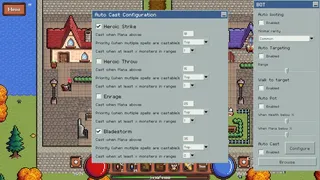 Game About Botting in an MMORPG