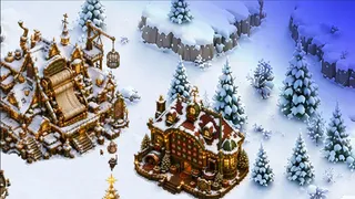 Frozen Christmas Magic: Santa’s Hidden Village