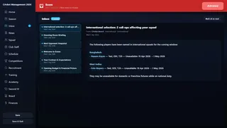 Скриншот 5 к игре Cricket Management 26