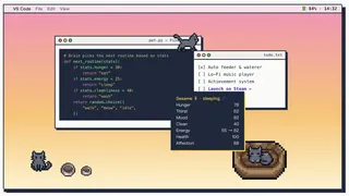 Pixel Kitten Desktop
