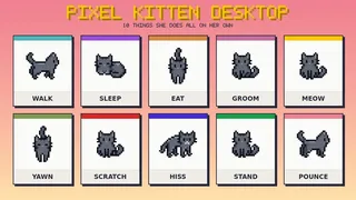Скриншот 5 к игре Pixel Kitten Desktop