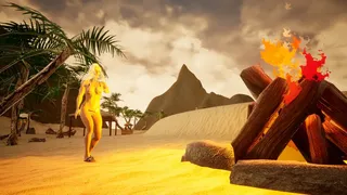 Bikini Island Cricket