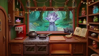 GREEN WITCH WAGON