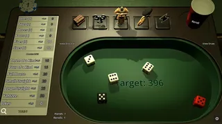 Loaded Dice - A Yahtzee Roguelike