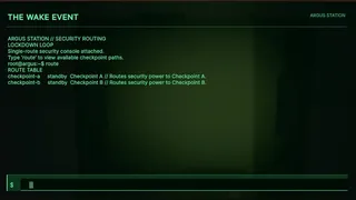 The Wake Event