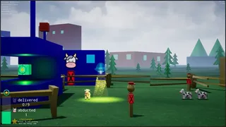 Cow Abduction Frenzy