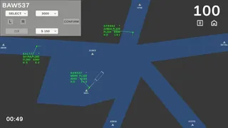 Radar ATC simulator