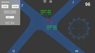 Radar ATC simulator